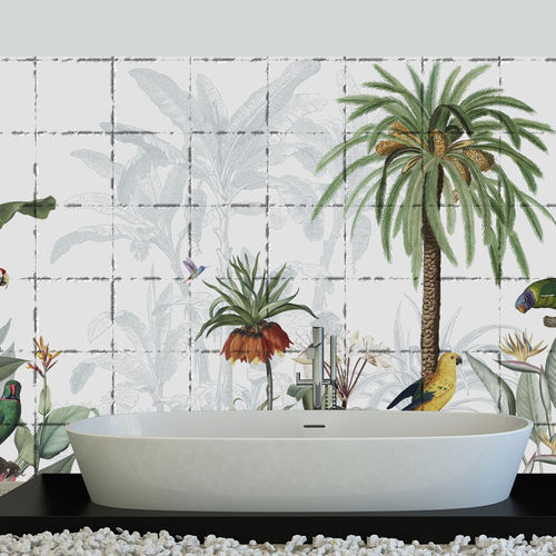 Papel de parede contemporâneo - BAIN &Agrave; ZANZIBAR - Arta WallDeco - vinílico / com natureza / panorâmico