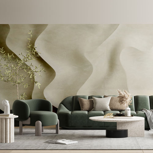 Papel de parede contemporâneo - Dune - Arta WallDeco - panorâmico / com padrão ondulado / efeito 3D