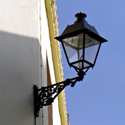 Arandela clássica - CLASSIC LRA-05 - ROS Iluminación - para ambiente externo / em aço inoxidável / de LED