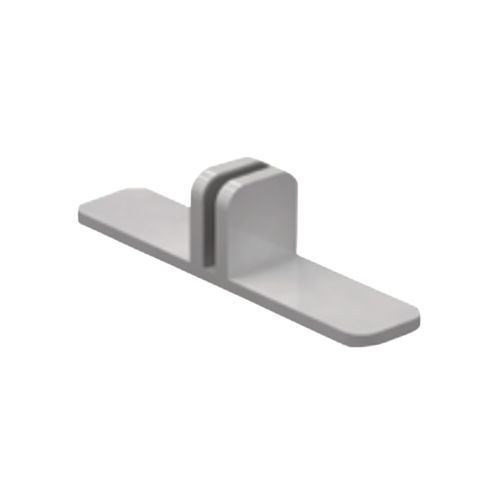 Pinça para vidro em aço inoxidável - C19L600 - Trivel - para painéis / para parede divisória / para guarda-corpo