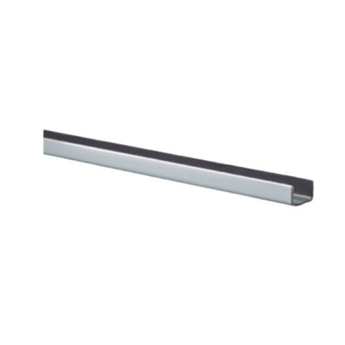 Perfil de fixação em aço inoxidável - 033C - Trivel - para rodapé / para sacada / para janela