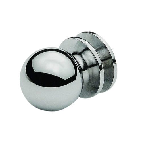 Puxador de porta tipo botão contemporâneo - MESTRAL  - Trivel - em aço inoxidável / em latão / em alumínio