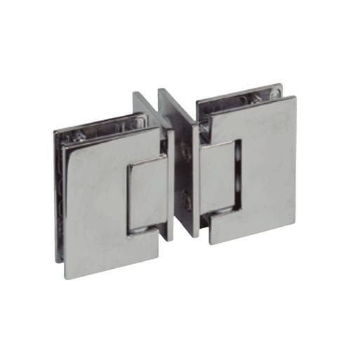 Dobradiça para porta de vidro - 367V12 - Trivel - em aço inoxidável / em latão cromado / em vidro