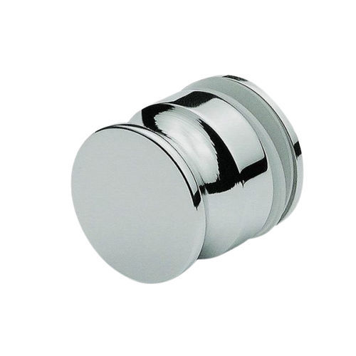 Puxador de porta tipo botão contemporâneo - GREGAL  - Trivel - em aço inoxidável / em latão / em alumínio