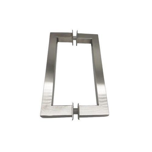Puxador para porta - T4762 - Trivel - para porta de vidro / em aço inoxidável / contemporâneo