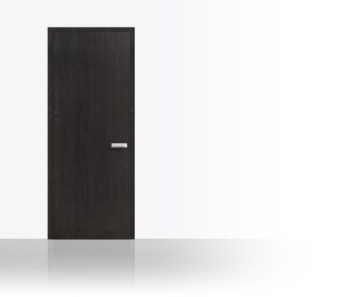 Porta interna - LINES : CUBE PURE OAK - Bod'or KTM - com folheado de madeira / pivotante / sem vidros