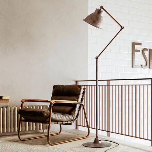 Luminária de piso - LOFT - IL FANALE - em latão / em ferro / clássica