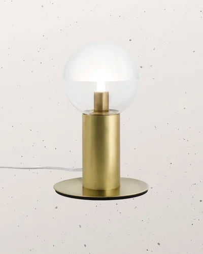 Luminária de mesa - Molecola - IL FANALE - em latão / em vidro / contemporânea