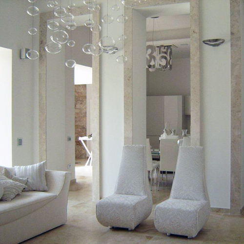 Caixilho de porta em pedra natural - Arredo di Pietra srl - em mármore travertino / decorativo