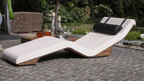 Chaise longue contemporânea - INTERVAP EUROPA SLU - em mármore / em mármore / para spa