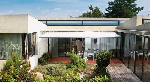 Toldo reto com box - CASSITA II - Weinor - manual