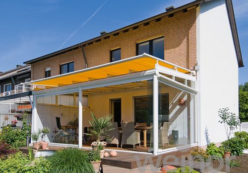 Toldo reto retrátil - WGM 1030 / 2030  - Weinor - motorizado / da linha residencial