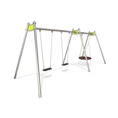Balanço em aço - 3021 - BUGLO Sp.zo.o. - para playground / múltiplo