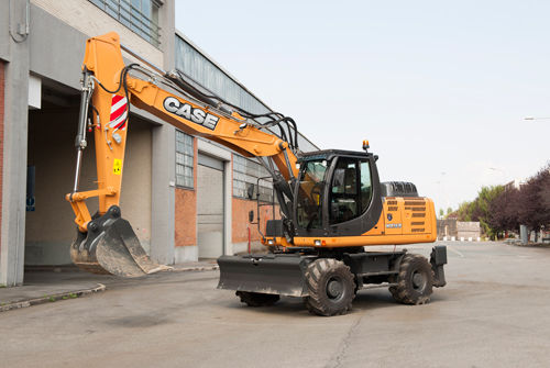 Escavadeira de médio porte - WX168  - Case Construction - de rodas / Tier 3 / para obras