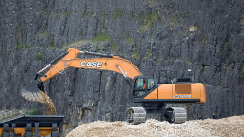 Escavadeira de esteiras - CX500D ME - Case Construction - giratória / para obras / a diesel