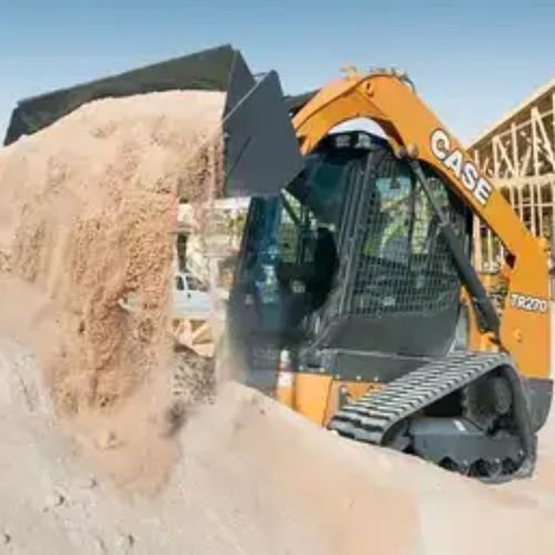 Carregadeira compacta de esteiras - TR270 - Case Construction