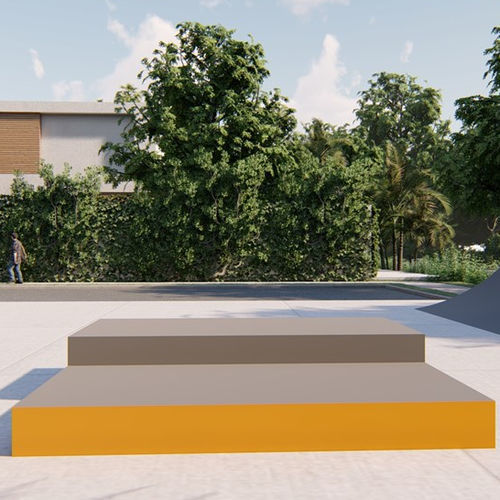 Módulo para skatepark modular - SK 18 - Cemer Kent Ekipmanlari San. Tic. Ltd. Sti - para skatepark