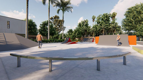 Rail para skatepark - SK 25 - Cemer Kent Ekipmanlari San. Tic. Ltd. Sti
