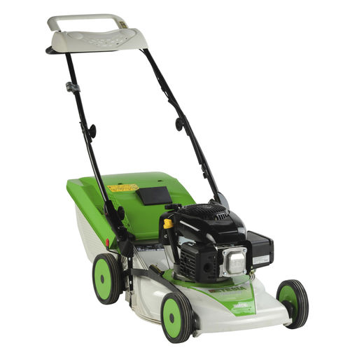 Cortador de grama para operador a pé - DUOCUT 46 RMCS - Etesia S.A.S. - a gasolina / com coletor