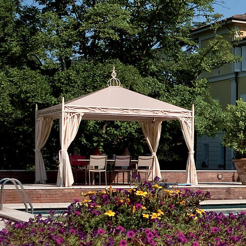 Gazebo em aço - NOVECENTO - UNOSIDER - com cobertura de lona / da linha comercial