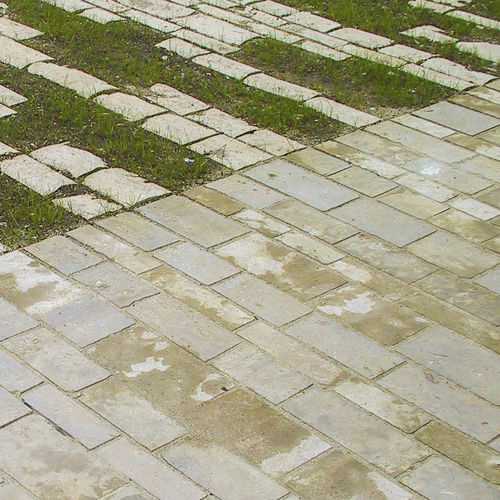 Bloco de pavimentação em pedra natural - DIETFURTER DOLOMITE - Franken-Schotter GmbH & Co. KG - para ambiente externo / transitável / para espaço público