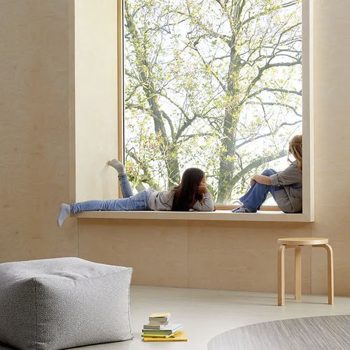Revestimento de piso em linóleo - MARMOLEUM LINEAR - Forbo Flooring Systems - para ambiente interno / para sala de estar / para escritório
