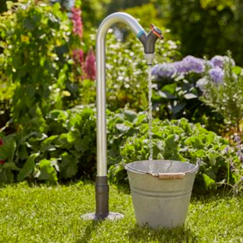 Misturador monocomando de jardim - 8252-20 - GARDENA Deutschland GmbH - para superfícies / de piso / em alumínio
