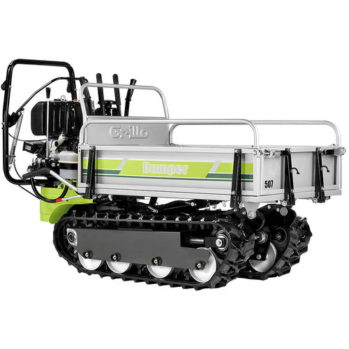 Mini dumper com sistema de descarga frontal - 507 - Grillo S.P.A. - de esteiras / para terrenos acidentados / a diesel