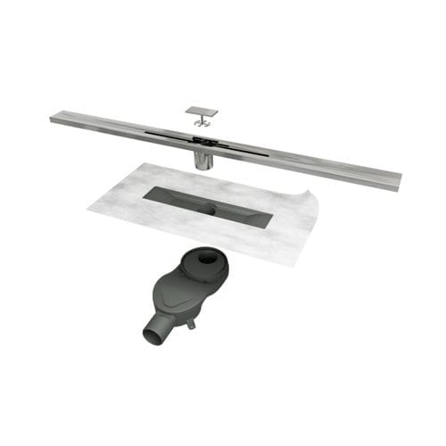Ralo de chuveiro em aço inoxidável - INDORTEC® FLEXDRAIN-ID - GUTJAHR Systemtechnik