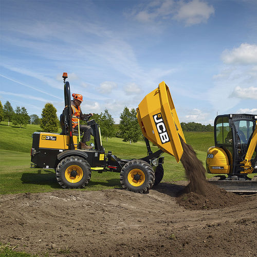 Dumper articulado - 3T - JCB Deutschland GmbH - de rodas / Tier 3