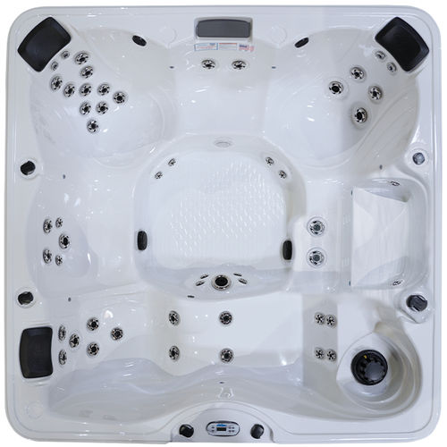 Spa acima do piso - Atlantic Plus - Cal Spas - quadrado / de 6 lugares / em acrílico