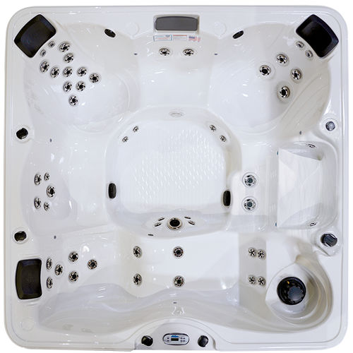 Spa acima do piso - Atlantic Plus - Cal Spas - quadrado / de 6 lugares / em acrílico