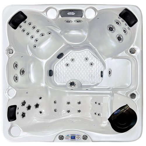 Spa acima do piso - Pacifica - Cal Spas - quadrado / de 6 lugares / em acrílico