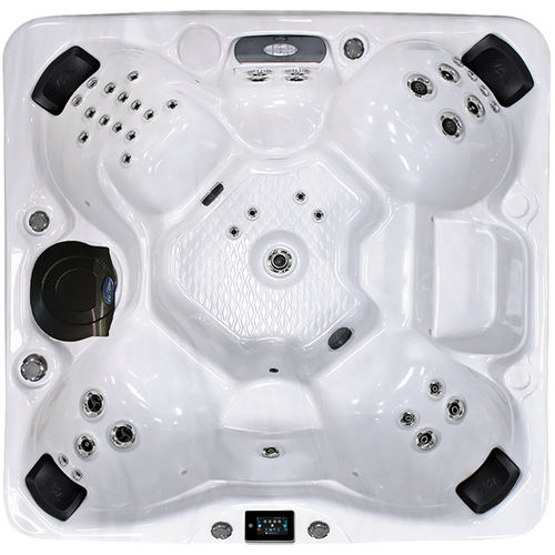 Spa acima do piso - Cancun-X - Cal Spas - quadrado / de 6 lugares / em acrílico