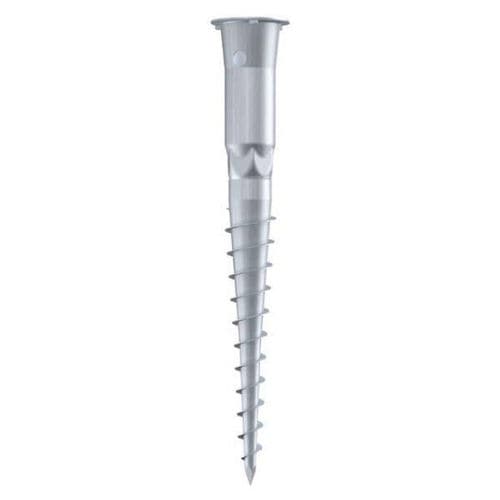 Estaca parafusada - E 89X550-E60  - Krinner Schraubfundamente - em aço galvanizado / entubada
