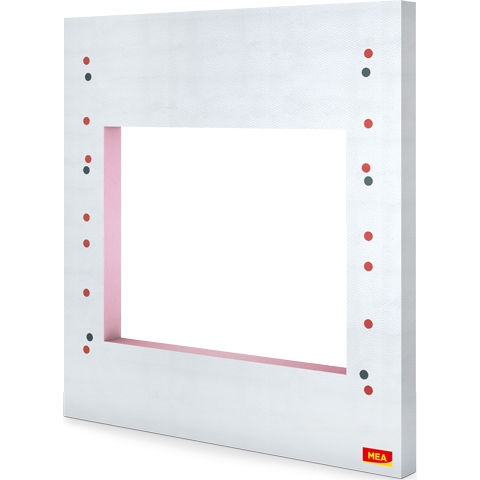 Painel para construção - MEAFIX PRO - MEA Water Management - MEA Bautechnik GmbH - de parede / leve / com iluminação