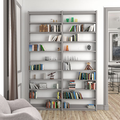 Estante de parede - ESPACE LOGGIA - contemporânea / em MDF / em pinho