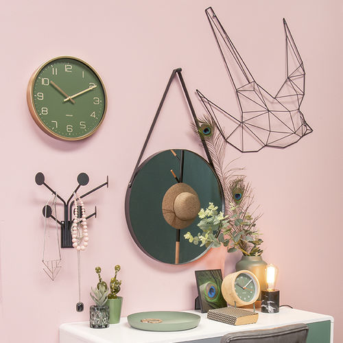 Espelho suspenso - Balanced - KARLSSON CLOCKS - contemporâneo / redondo / em aço