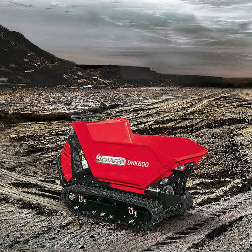 Mini dumper com sistema de descarga frontal - DHK 600 D - TAKEUCHI - Wilhelm Schäfer GmbH
Bau- und Industriemaschinen - de esteiras / elétrico / para terrenos acidentados
