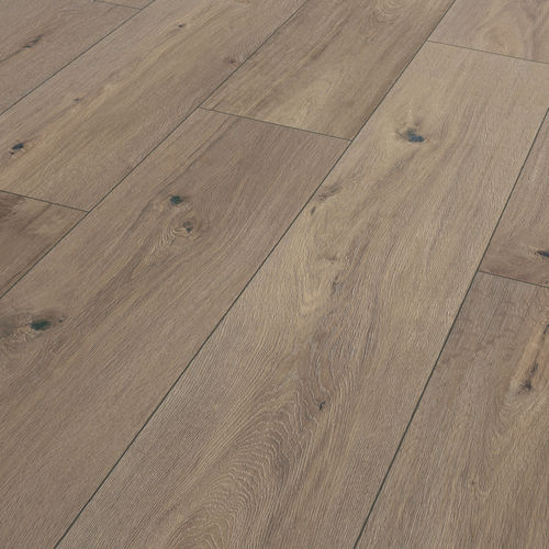 Piso laminado em tábuas largas em carvalho - T10 - ter Hürne - flutuante / efeito de madeira / da linha residencial