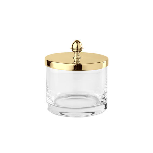 Porta-algodão - FS06P-623 - Cristal&Bronze