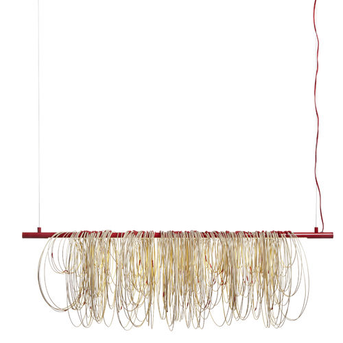 Pendente - VOLTIGE - FORESTIER - em ratã / de design original / Wire