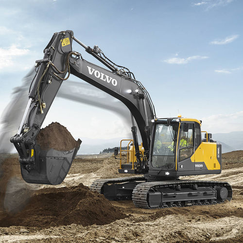 Escavadeira de médio porte - EC180E - Volvo Construction Equipment Germany GmbH - de esteiras / giratória / ergonômica