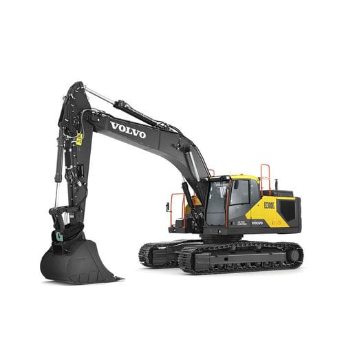 Escavadeira de esteiras - EC300E HYBRID - Volvo Construction Equipment Germany GmbH - giratória / ergonômica / para obras