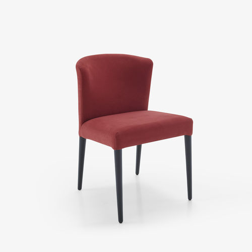 Cadeira de sala de jantar contemporânea - CIRCO / CIRCA - CINNA - para ambiente interno / em tecido / em couro