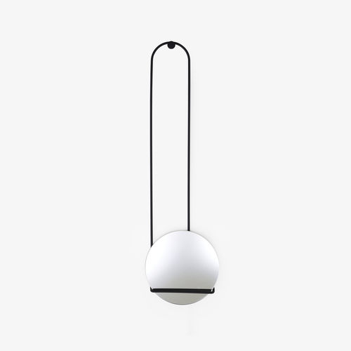 Espelho de parede - TONDO  - CINNA - da linha comercial / de design industrial / em aço