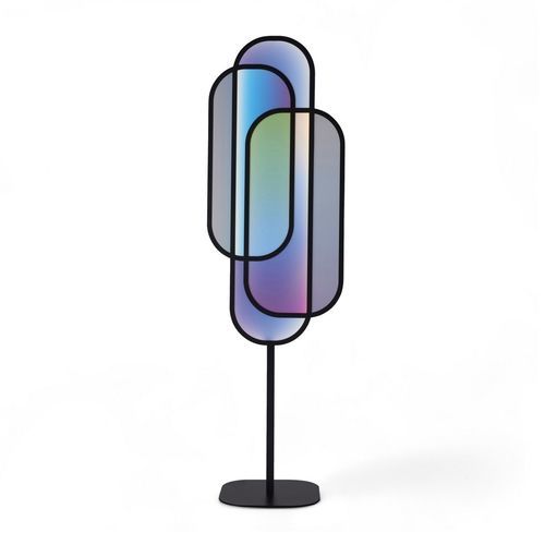 Luminária de chão sem pé - CHROMA - ROCHE BOBOIS - em aço laqueado / contemporânea / sem fio