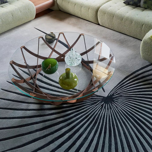 Tapete moderno - MATSURI - ROCHE BOBOIS - estampado / multicores / de lã