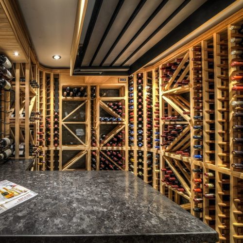 Rack para garrafas de embutir - WEBKIT 1 - LVG La Vieille Garde inc. - da linha comercial