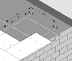 Forro de gesso - ALBA®TOP - Saint Gobain Rigips - em placas / resistente ao fogo